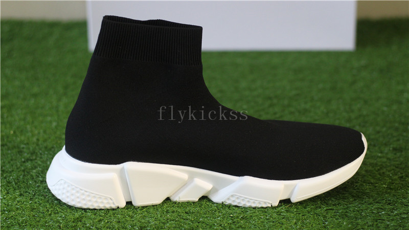 Balenciaga Speed Trainer Sock Race Runners Black